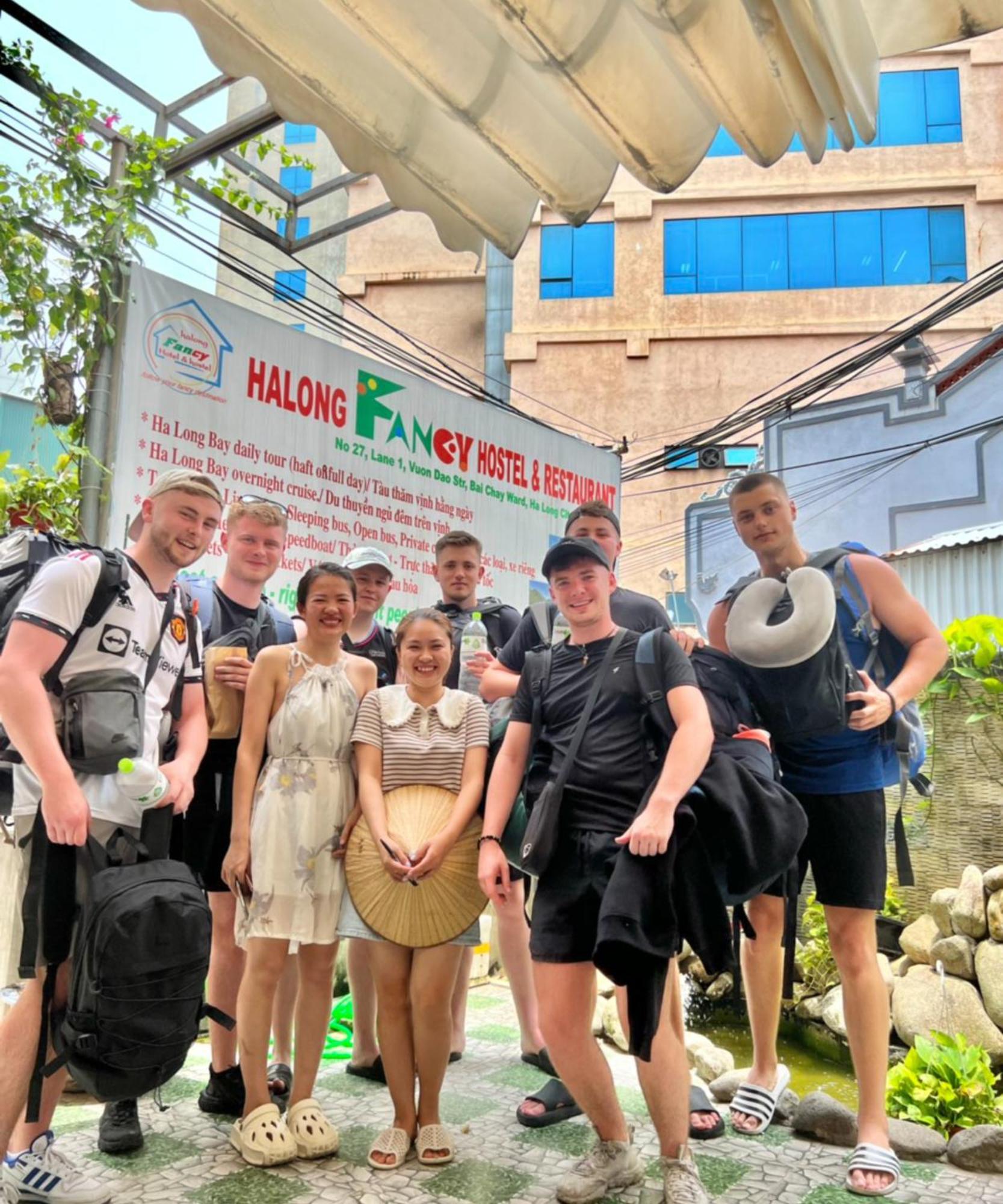 Ha Long Fancy Hostel With Vegetarian And Vegan Restaurant Экстерьер фото